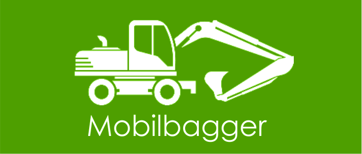Mobilbagger mieten